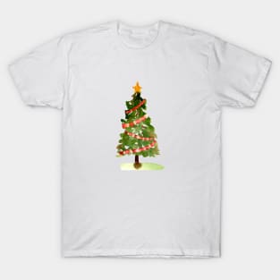 Watercolor Christmas trees T-Shirt